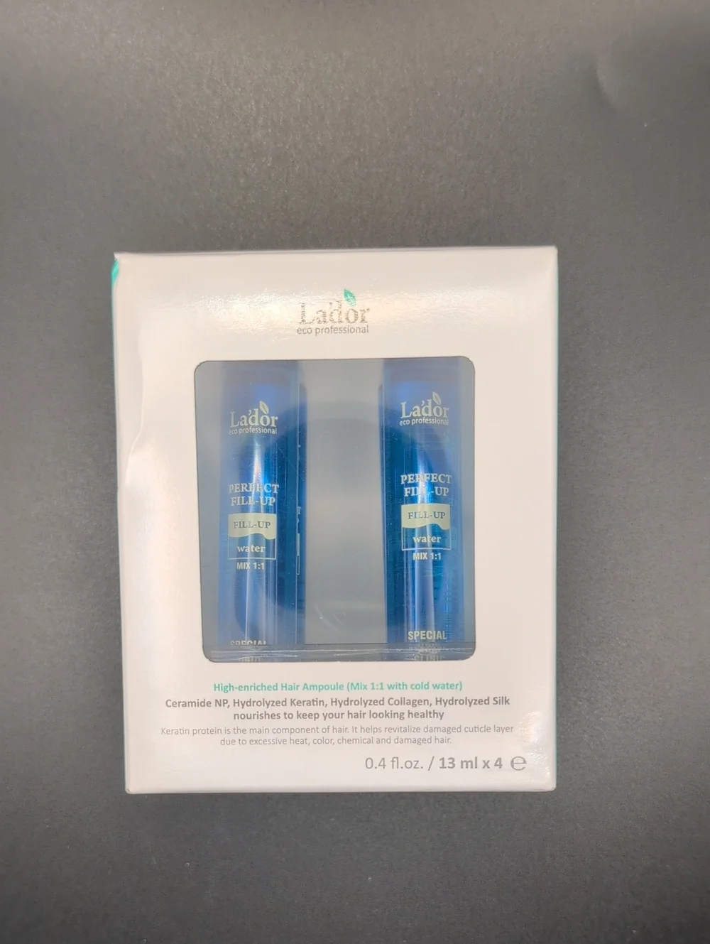 Lador Perfect Fill-Up Hair Ampoule Set - Blue